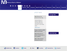 Tablet Screenshot of natbankmw.com